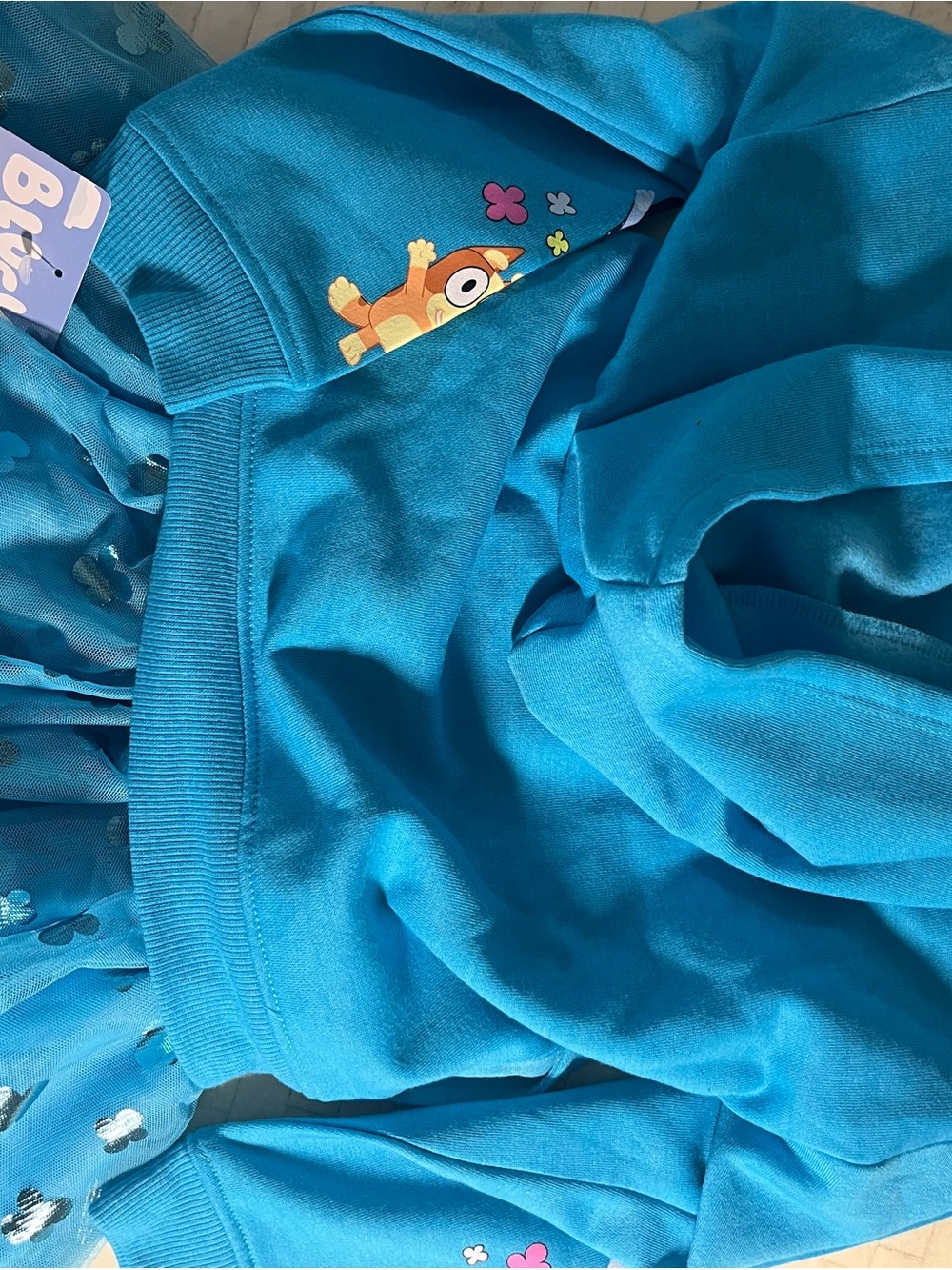 Bluey 3 Piece Matching Set Hoodie, T-Shirt and Tutu - Picture 7 of 7
